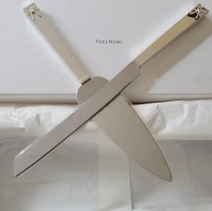 Vera Wang Wedgewood Love Knots wedding cake cutting set
